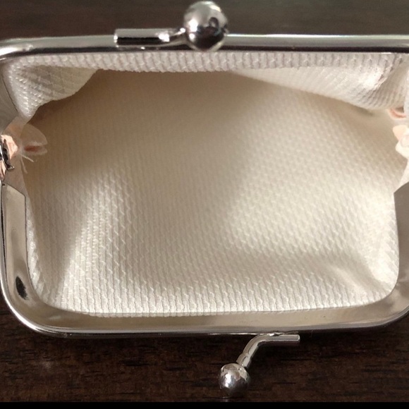 Hello Kitty PomPomPurin  coin purse small peach. 4” ”WX 3-1/“H - Picture 3 of 4